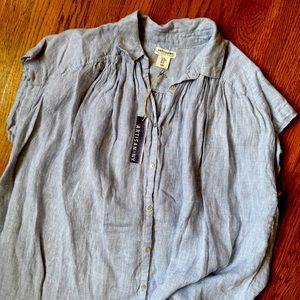 Beautiful linen boho top